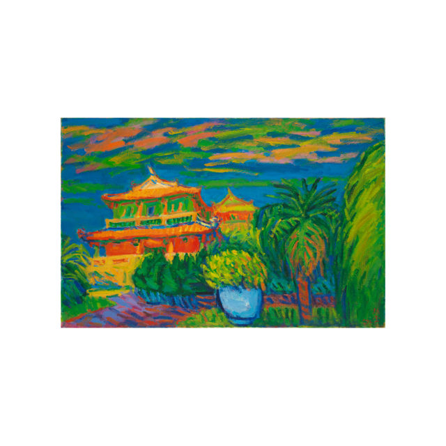 張炳堂-赤崁夕照一.jpg